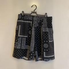 ペイズリー柄ショートパンツ Lサイズ