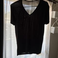 UNIQLO AIRism 黒 Tシャツ M