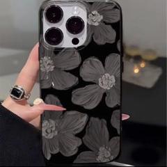 花柄 iPhone15proケース