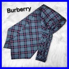 BURBERRY アスコットタイ 未使用品 BURBERRY バーバリー アスコットタイ ボルドー