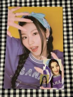 TWICE 4期 本国会員限定 トレカ 証明写真 ミニポスター サナ