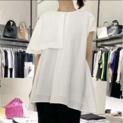ENFOLD(エンフォルド) リネンライクFRONT-TACK PULLOVER ENFOLD(エンフォルド) リネンライクFRONT-TACK PULLOVER - メルカリ