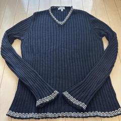 【美品】GIORGIO ARMANI 半袖 ニット イタリア製 ネイビー 美品】GIORGIO ARMANI 半袖 ニット イタリア製 ネイビー