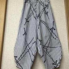 モンペ　浴衣リメイク 浴衣リメイク*もんぺパンツ*レトロな華