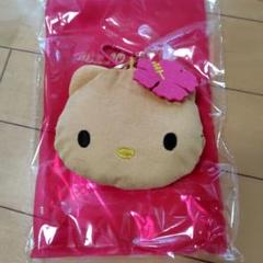 日焼けキティ マスコットチャーム2体セット♥ ハローキティ しっぽ付きマスコットキーホルダー 日焼け KT01-08