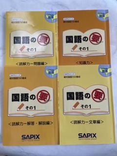 サピックス　小6　土特　国語　フルセット サピックス SAPIX 6年 国語 知識の総完成 土特 テキスト 全36回