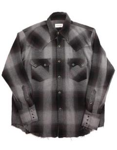 A puzzling home OMBRE CHECK WESTERN シャツのサムネイル