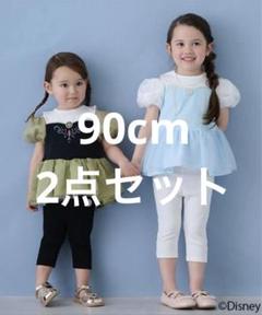 プティマイン　アナ雪　なりきりウェア　2点セット　110　80 プティマイン アナ雪 なりきりウェア 2点セット 110 80 - メルカリ