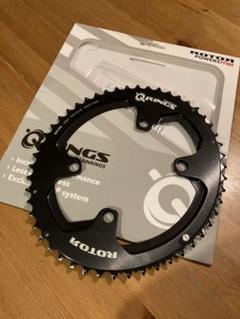 ■激安！ 【ROTOR】 クランクセット 【Q-RINGS】 ■値下げ交渉可 ROTAR ROTOR 「ローター」 ALDHU+Q-RINGS OVAL(50-34T) クランク