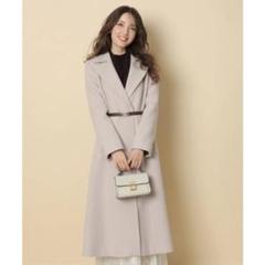 Apuweiser-riche ファー付き ベルテッド ロングコート モカ AP7623EW07903_22_l.jpg