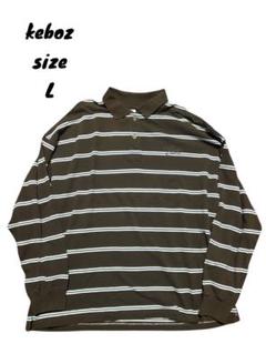 Keboz ケボズ POLICOTT L/S POLO 長袖 ポロシャツ BORDER L/S POLO（ポロシャツ）｜KEBOZ（ケボズ）のファッション