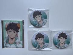 ハイキュー!! ジャンプフェスタ 及川徹 主将ver. 缶バッジ クリアカード