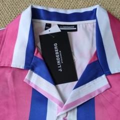 新品タグ付き　J.LINDEBERG ショートスリーブシャツ 新品