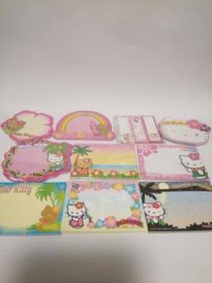 未使用　海外限定　Hello Kitty 付箋メモ　 10セット　平成レトロ 未使用 海外限定 Hello Kitty 付箋メモ 10セット 平成レトロ