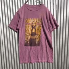 メキシコ製 ブリトニースピアーズ Tシャツ グランジ フェード