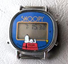 SNOOPY デジタル腕時計 VEGA 日本製