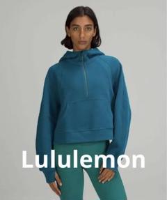 Lululemen Scuba オーバーサイズハーフジップフーディM/L