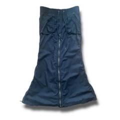 Y2K GOA 2way gimmick zip mermaid skirt
