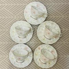 NARUMI ナルミパステルガーデン カトラリーセット NARUMI (ナルミ) カップ&ソーサーセット パステルガーデン 6P