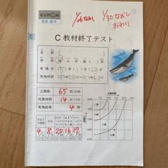 くもん 公文 算数 C教材 C1〜200 一部欠番・重複有り 記入済み