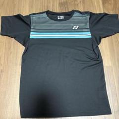 YONEX ストライプ ブラックシャツ