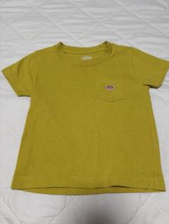 DANTON ポケット付き Tシャツ S マスタード
