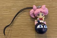 年代物　セーラームーン　ルナ　キーホルダー ラインストーンキーホルダー（ルナ）/ 劇場版「美少女戦士