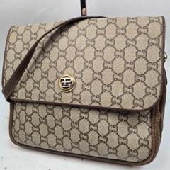 美品 GUCCI ショルダーバッグ GG スプリーム 斜め掛け可能 レザーのサムネイル