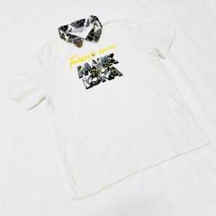 マークアンドロナ【M】パイル地 半袖Tシャツ シルク 絹ゴルフ 木村拓哉 タオル