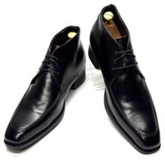 【新品】VISARUNO CARLO BOTRINI ブラック　チャッカブーツ 2025年最新】VISARUNO チャッカブーツの人気アイテム - メルカリ