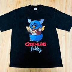 ファービー feat グレムリン リプリント Tシャツ 半袖 メンズ ケミカル