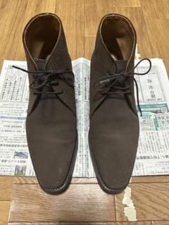 リーガル チャッカブーツ スエード 20NR ダークブラウン 25.0cm