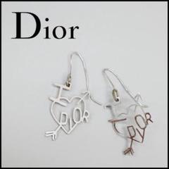 ■ 46092★年 クリスチャンディオール フックピアス ハート アロー
