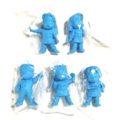 レア週刊モーニングOL進化論 立体消しゴム5体フルセット非売品 (新品未使用)