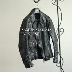 バックラッシュ サイドジップ ダブル レザー ライダース ジャケット バックラッシュ サイドジップ ダブル レザー ライダース