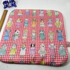 FUWARA♡パステルハート♡シングルケット♡ハンドメイド
