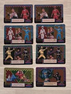 「忍者戦隊カクレンジャー」ジャンボカード４枚セット（非売品・新品・当時モノ）① 忍者戦隊カクレンジャー」ジャンボカード4枚セット（非売品