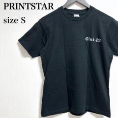 プリントスター プルオーバーストレッチ クルーネック 半袖プリント柄 Tシャツ