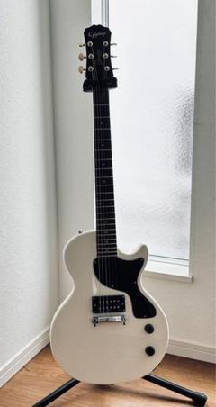 Epiphone 白 レスポールJr 美品 動作確認済み 直接引き取り可能 Epiphone 白 レスポールJr 美品 動作確認済み 直接引き取り可能