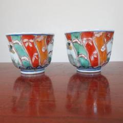 茶碗 蕎麦猪口 湯呑 ぐい飲み 松竹梅 鶴 窯傷 向付 波縁 色絵付け 金彩 茶碗 蕎麦猪口 湯呑 ぐい飲み 松竹梅 鶴 窯傷 向付 波縁 色絵
