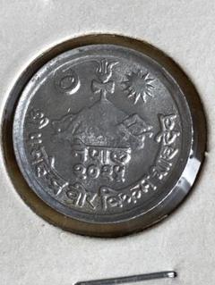 ネパール-Nepal. プルーフ. 雪豹 1000ルピー銀貨 1988年 KM1036