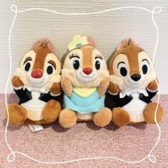 ③ チップ&デール＆クラリス ぬいぐるみ ～リス君は歌姫がお好き～　3種セット チップ&デール＆クラリス ぬいぐるみ ～リス君は歌姫がお好き～全3種