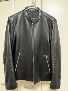 極美品 RIDnM リドム ラムレザージャケット 羊革 シープスキン L LIDnM リドム ラムレザーライダースジャケット アウター 羊革 革