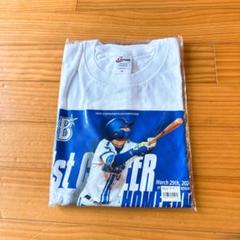 ベイスターズ　度会隆輝 選手　2024ハイライトTシャツ　Mサイズ 白　青 ベイスターズ 度会隆輝 選手 2024ハイライトTシャツ Mサイズ 白