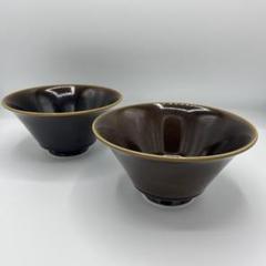 古い茶碗　どんぶり茶碗２個セット どんぶり鉢 2個セット お茶碗 丼 食器 お皿 - メルカリ