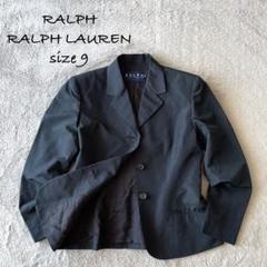 極美品/RALPH LAUREN/テーラードジャケット/ダブル/リネン１００％ 極美品/RALPH LAUREN/テーラードジャケット/ダブル/リネン100％