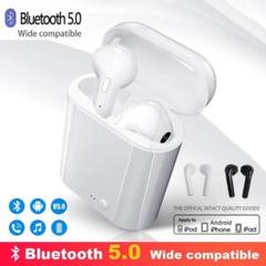 i7s ホワイト ワイヤレスイヤホン Bluetoothイヤホン