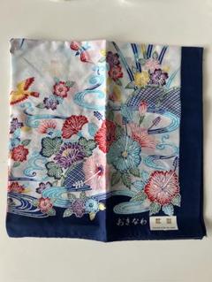 未使用新品:おきなわ 花柄 ハンカチ