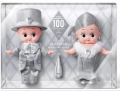 【新品未開封】100周年⭐️キューピー 非売品 希少 プラチナ フィギュア セット Kewpie キューピー 100周年 プラチナキューピーセット 非売品