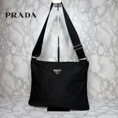 041 美品 PRADA サコッシュ ショルダーバッグ 長 斜めがけ 黒 o3のサムネイル